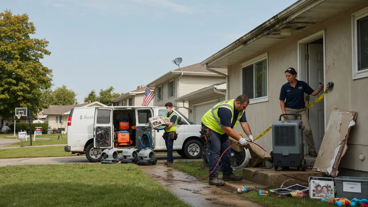 Water Damage Restoration in Britton, MI near me